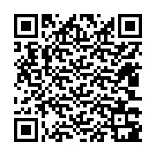 QR kód a telefonszámhoz +12403381521