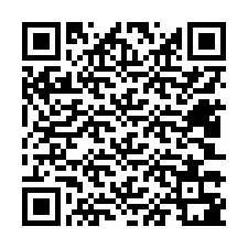 QR-Code für Telefonnummer +12403381523