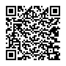 QR-code voor telefoonnummer +12403381532