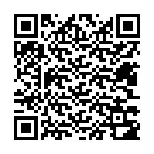 Código QR para número de teléfono +12403382427