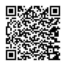 QR-код для номера телефона +12403382434