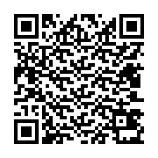 Código QR para número de teléfono +12403431486