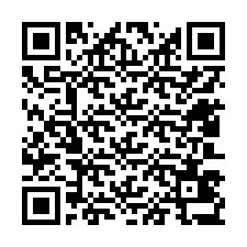 QR-Code für Telefonnummer +12403437558