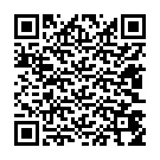 QR-koodi puhelinnumerolle +12403454134