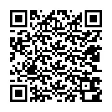 Kode QR untuk nomor Telepon +12403600428