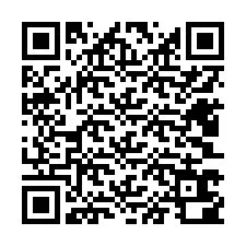 QR Code สำหรับหมายเลขโทรศัพท์ +12403600432