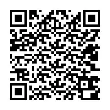 QR kód a telefonszámhoz +12403600438