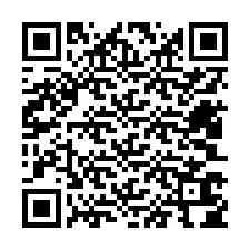 QR-код для номера телефона +12403604137