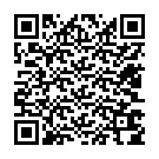 QR Code pour le numéro de téléphone +12403604139