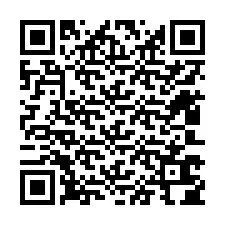 QR kód a telefonszámhoz +12403604141