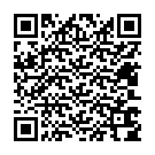 Código QR para número de teléfono +12403604143