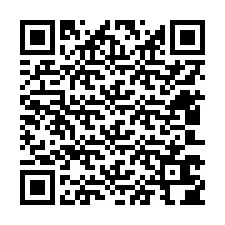 QR Code pour le numéro de téléphone +12403604144