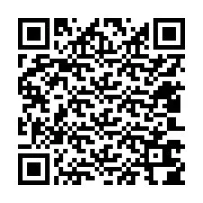 QR код за телефонен номер +12403604148