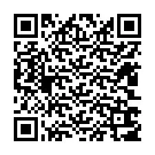 QR код за телефонен номер +12403607221