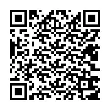 QR Code pour le numéro de téléphone +12403607222