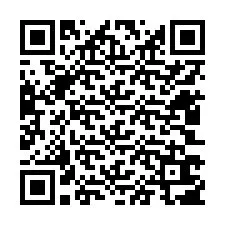 QR kód a telefonszámhoz +12403607224