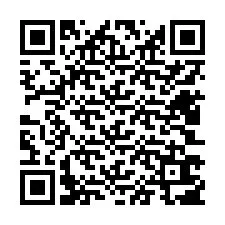 QR-код для номера телефона +12403607226