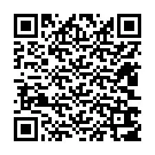 Código QR para número de telefone +12403607231