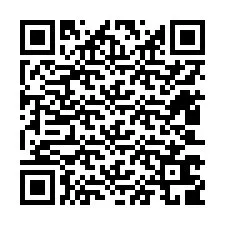 QR Code สำหรับหมายเลขโทรศัพท์ +12403609191