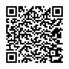 Kode QR untuk nomor Telepon +12403613395