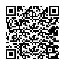 QR-Code für Telefonnummer +12403613397