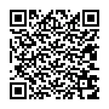 Codice QR per il numero di telefono +12403616580