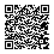 QR-koodi puhelinnumerolle +12403616587