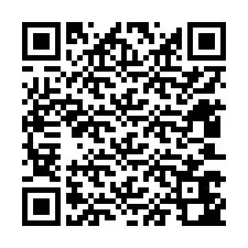 QR-код для номера телефона +12403642180