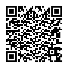 QR-code voor telefoonnummer +12403644815