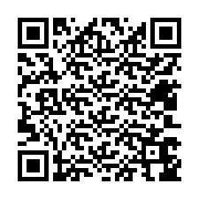 Código QR para número de teléfono +12403646113