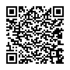 QR-code voor telefoonnummer +12403646118