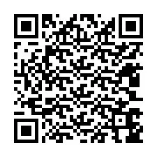 QR Code สำหรับหมายเลขโทรศัพท์ +12403646120