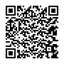 QR-koodi puhelinnumerolle +12403646125