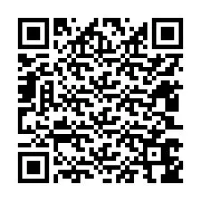 Kode QR untuk nomor Telepon +12403646160