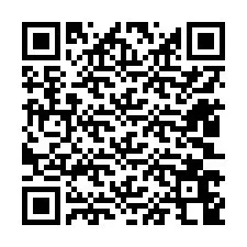 QR код за телефонен номер +12403648735