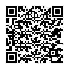 Codice QR per il numero di telefono +12403650187