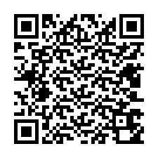 QR код за телефонен номер +12403650192