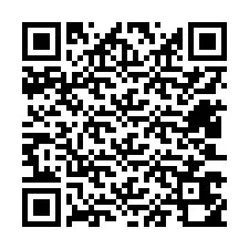 QR kód a telefonszámhoz +12403650197