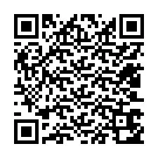 Kode QR untuk nomor Telepon +12403652099