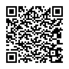 QR-code voor telefoonnummer +12403652100