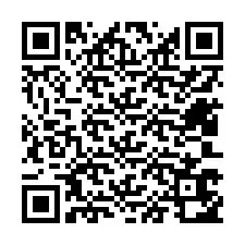 QR-code voor telefoonnummer +12403652107