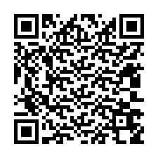 QR-koodi puhelinnumerolle +12403658300