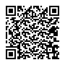 QR Code pour le numéro de téléphone +12403666513