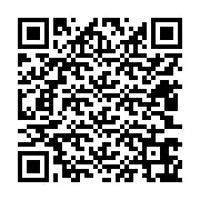 Código QR para número de telefone +12403667024