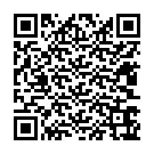 QR-код для номера телефона +12403667030