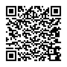 Codice QR per il numero di telefono +12403680084