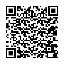 QR kód a telefonszámhoz +12403680949