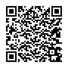 QR-kood telefoninumbri jaoks +12403681431