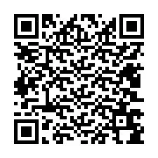 QR-Code für Telefonnummer +12403684572