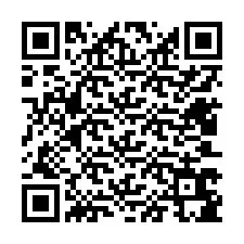 QR kód a telefonszámhoz +12403685486